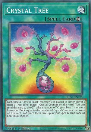 Crystal Tree (LDS1-EN108) - Legendary Duelists: Season 1 1st Edition - Premium Yugioh Single from Konami - Just $0.25! Shop now at Game Crave Tournament Store
