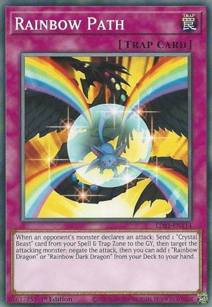 Rainbow Path (LDS1-EN114) - Legendary Duelists: Season 1 1st Edition - Premium Yugioh Single from Konami - Just $0.25! Shop now at Game Crave Tournament Store