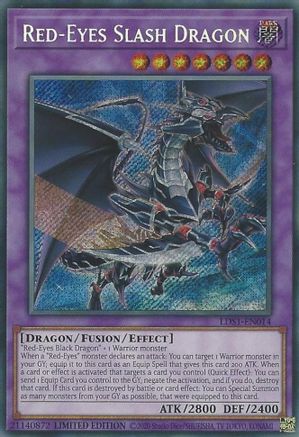 Red-Eyes Slash Dragon (LDS1-EN014) - Legendary Duelists: Season 1 Limited - Premium Yugioh Single from Konami - Just $13.75! Shop now at Game Crave Tournament Store