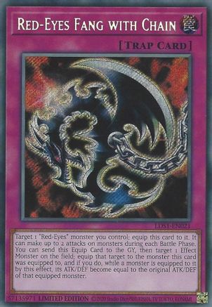 Red-Eyes Fang with Chain (LDS1-EN021) - Legendary Duelists: Season 1 Limited - Premium Yugioh Single from Konami - Just $10.34! Shop now at Game Crave Tournament Store