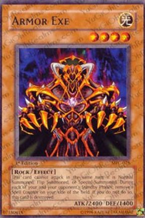 Armor Exe (MFC-075) - Magician's Force 1st Edition - Premium Yugioh Single from Konami - Just $0.64! Shop now at Game Crave Tournament Store
