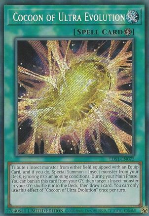 Cocoon of Ultra Evolution (LDS1-EN073) - Legendary Duelists: Season 1 Limited - Premium Yugioh Single from Konami - Just $1.94! Shop now at Game Crave Tournament Store