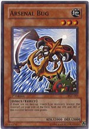 Arsenal Bug (PGD-007) - Pharaonic Guardian 1st Edition - Premium Yugioh Single from Konami - Just $0.25! Shop now at Game Crave Tournament Store