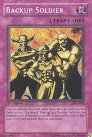 Backup Soldier (PSV-028) - Pharaoh's Servant Unlimited - Premium Yugioh Single from Konami - Just $0.41! Shop now at Game Crave Tournament Store