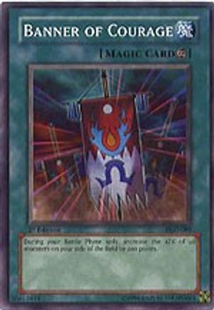 Banner of Courage (PGD-089) - Pharaonic Guardian Unlimited - Premium Yugioh Single from Konami - Just $0.25! Shop now at Game Crave Tournament Store