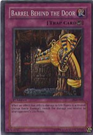 Barrel Behind the Door (PGD-095) - Pharaonic Guardian Unlimited - Premium Yugioh Single from Konami - Just $0.86! Shop now at Game Crave Tournament Store