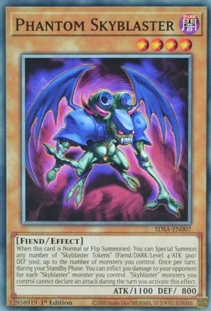 Phantom Skyblaster (SDSA-EN007) - Structure Deck: Sacred Beasts 1st Edition - Premium Yugioh Single from Konami - Just $0.25! Shop now at Game Crave Tournament Store