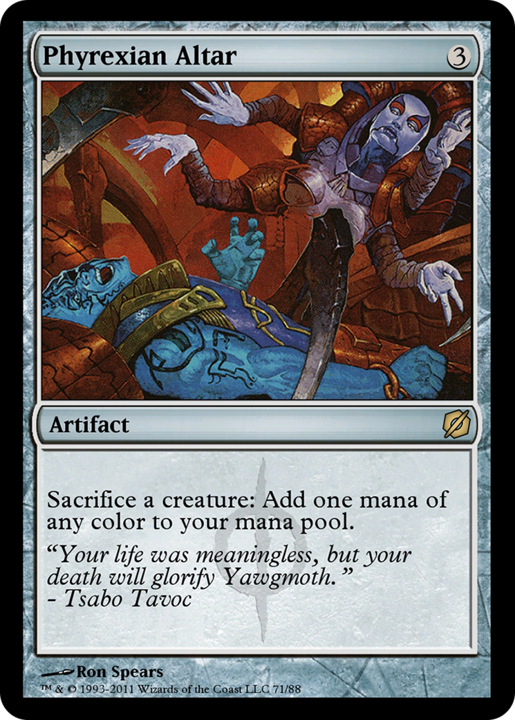 Phyrexian Altar (TD2-071) - Duel Decks: Mirrodin Pure vs. New Phyrexia - Premium MTG Single from Wizards of the Coast - Just $0! Shop now at Game Crave Tournament Store
