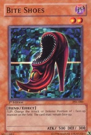 Bite Shoes (PSV-080) - Pharaoh's Servant 1st Edition - Premium Yugioh Single from Konami - Just $0.25! Shop now at Game Crave Tournament Store