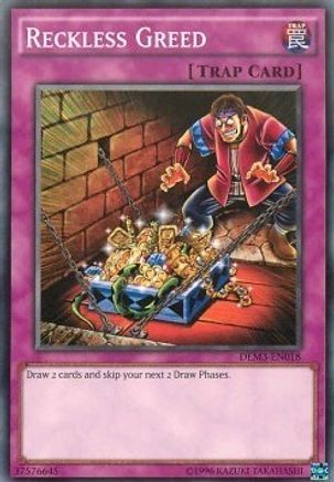 Reckless Greed (DEM3-EN018) - Demo Deck 2016 Unlimited - Premium Yugioh Single from Konami - Just $6! Shop now at Game Crave Tournament Store