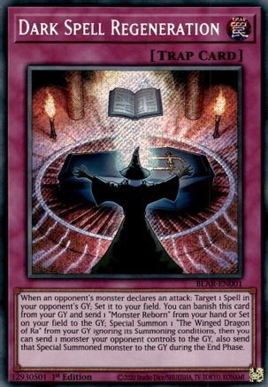Dark Spell Regeneration (BLAR-EN001) - Battles of Legend: Armageddon 1st Edition - Premium Yugioh Single from Konami - Just $0.10! Shop now at Game Crave Tournament Store