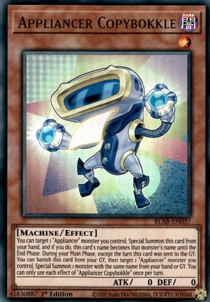 Appliancer Copybokkle (BLAR-EN037) - Battles of Legend: Armageddon 1st Edition - Premium Yugioh Single from Konami - Just $0.25! Shop now at Game Crave Tournament Store