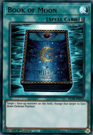 Book of Moon (BLAR-EN052) - Battles of Legend: Armageddon 1st Edition - Premium Yugioh Single from Konami - Just $0.42! Shop now at Game Crave Tournament Store