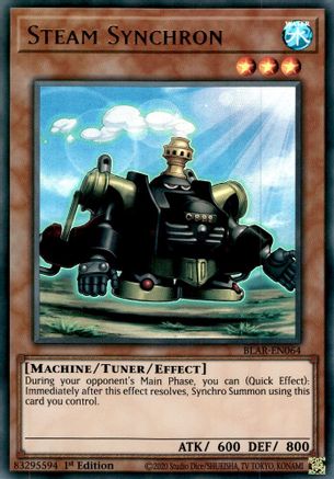 Steam Synchron (BLAR-EN064) - Battles of Legend: Armageddon 1st Edition - Premium Yugioh Single from Konami - Just $0.25! Shop now at Game Crave Tournament Store