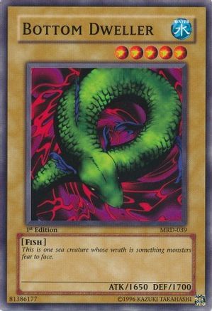 Bottom Dweller (MRD-039) - Metal Raiders Unlimited - Premium Yugioh Single from Konami - Just $0.25! Shop now at Game Crave Tournament Store