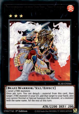 Brotherhood of the Fire Fist - Lion Emperor (BLAR-EN066) - Battles of Legend: Armageddon 1st Edition - Premium Yugioh Single from Konami - Just $0.25! Shop now at Game Crave Tournament Store