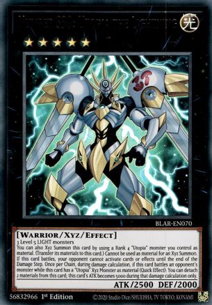 Number S39: Utopia the Lightning (BLAR-EN070) - Battles of Legend: Armageddon 1st Edition - Premium Yugioh Single from Konami - Just $0.32! Shop now at Game Crave Tournament Store