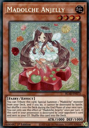 Madolche Anjelly (BLAR-EN073) - Battles of Legend: Armageddon 1st Edition - Premium Yugioh Single from Konami - Just $2.68! Shop now at Game Crave Tournament Store