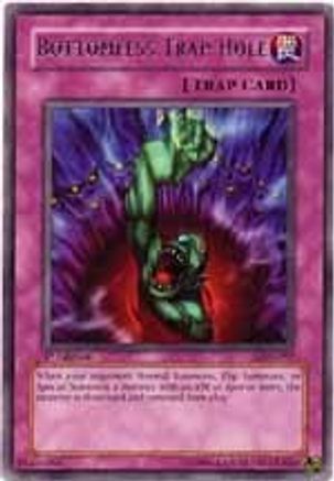 Bottomless Trap Hole (LOD-092) - Legacy of Darkness Unlimited - Premium Yugioh Single from Konami - Just $1.98! Shop now at Game Crave Tournament Store