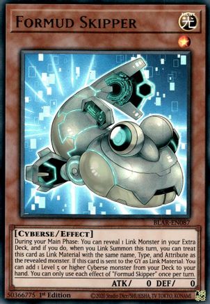 Formud Skipper (BLAR-EN087) - Battles of Legend: Armageddon 1st Edition - Premium Yugioh Single from Konami - Just $0.37! Shop now at Game Crave Tournament Store