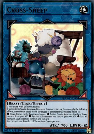Cross-Sheep (BLAR-EN092) - Battles of Legend: Armageddon 1st Edition - Premium Yugioh Single from Konami - Just $2.18! Shop now at Game Crave Tournament Store