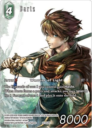 Bartz (Full Art) (OPUS XII) Foil - Premium Final Fantasy Single from Opus XII - Just $15.67! Shop now at Game Crave Tournament Store