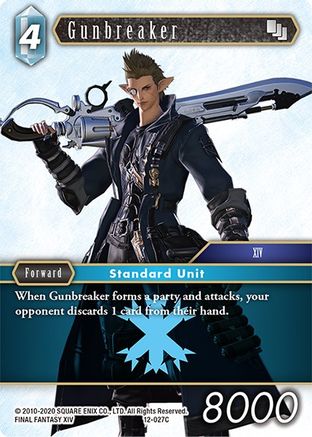 Gunbreaker (OPUS XII) Foil - Premium Final Fantasy Single from Opus XII - Just $0.13! Shop now at Game Crave Tournament Store