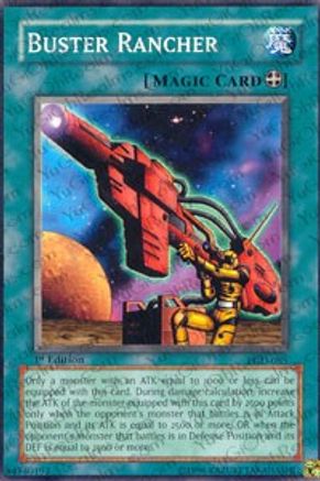 Buster Rancher (PGD-085) - Pharaonic Guardian 1st Edition - Premium Yugioh Single from Konami - Just $0.26! Shop now at Game Crave Tournament Store
