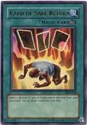 Card of Safe Return (LON-029) - Labyrinth of Nightmare 1st Edition - Premium Yugioh Single from Konami - Just $8.62! Shop now at Game Crave Tournament Store