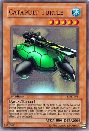 Catapult Turtle (MRD-075) - Metal Raiders 1st Edition - Premium Yugioh Single from Konami - Just $27.42! Shop now at Game Crave Tournament Store