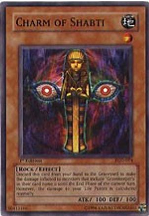 Charm of Shabti (PGD-074) - Pharaonic Guardian 1st Edition - Premium Yugioh Single from Konami - Just $0.25! Shop now at Game Crave Tournament Store