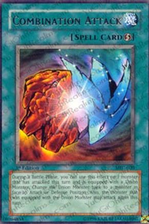 Combination Attack (MFC-030) - Magician's Force 1st Edition - Premium Yugioh Single from Konami - Just $0.70! Shop now at Game Crave Tournament Store