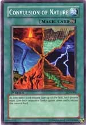 Convulsion of Nature (LOD-084) - Legacy of Darkness 1st Edition - Premium Yugioh Single from Konami - Just $0.76! Shop now at Game Crave Tournament Store