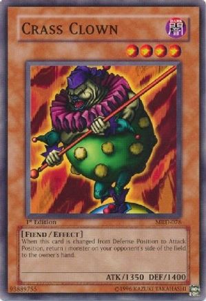 Crass Clown (MRD-078) - Metal Raiders Unlimited - Premium Yugioh Single from Konami - Just $0.30! Shop now at Game Crave Tournament Store
