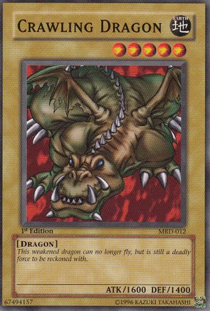 Crawling Dragon (MRD-012) - Metal Raiders Unlimited - Premium Yugioh Single from Konami - Just $0.26! Shop now at Game Crave Tournament Store