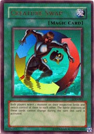 Creature Swap (LOD-081) - Legacy of Darkness 1st Edition - Premium Yugioh Single from Konami - Just $16.76! Shop now at Game Crave Tournament Store