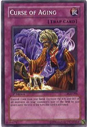 Curse of Aging (PGD-094) - Pharaonic Guardian Unlimited - Premium Yugioh Single from Konami - Just $0.25! Shop now at Game Crave Tournament Store