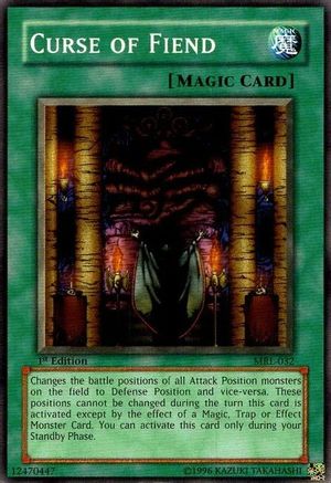 Curse of Fiend (MRL-032) - Magic Ruler Unlimited - Premium Yugioh Single from Konami - Just $0.25! Shop now at Game Crave Tournament Store