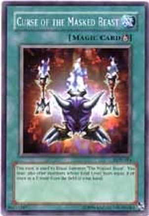 Curse of the Masked Beast (LON-016) - Labyrinth of Nightmare 1st Edition - Premium Yugioh Single from Konami - Just $0.22! Shop now at Game Crave Tournament Store
