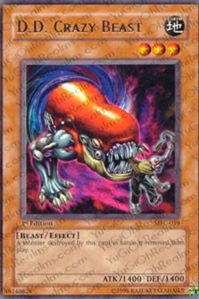 D.D. Crazy Beast (MFC-019) - Magician's Force 1st Edition - Premium Yugioh Single from Konami - Just $0.76! Shop now at Game Crave Tournament Store