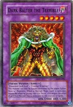 Dark Balter the Terrible (LOD-002) - Legacy of Darkness 1st Edition - Premium Yugioh Single from Konami - Just $5.05! Shop now at Game Crave Tournament Store