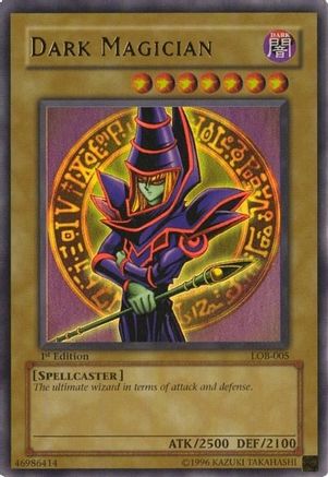 Dark Magician (LOB-005) - The Legend of Blue Eyes White Dragon Unlimited - Premium Yugioh Single from Konami - Just $21.18! Shop now at Game Crave Tournament Store