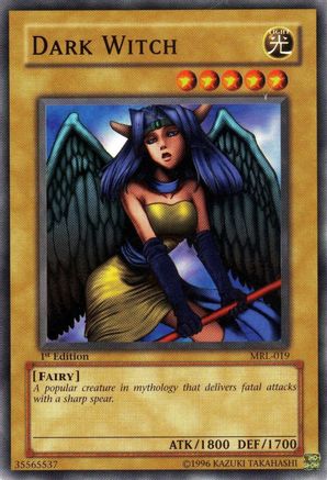Dark Witch (MRL-019) - Magic Ruler Unlimited - Premium Yugioh Single from Konami - Just $0.25! Shop now at Game Crave Tournament Store