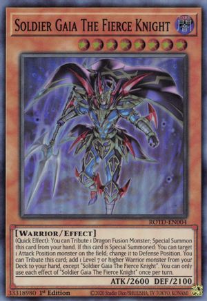 Soldier Gaia The Fierce Knight (ROTD-EN004) - Rise of the Duelist 1st Edition - Premium Yugioh Single from Konami - Just $0.26! Shop now at Game Crave Tournament Store