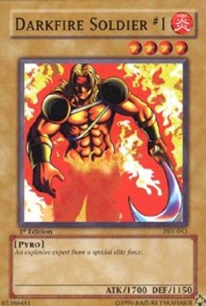Darkfire Soldier #1 (PSV-043) - Pharaoh's Servant Unlimited - Premium Yugioh Single from Konami - Just $0.25! Shop now at Game Crave Tournament Store