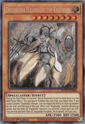 Dogmatika Fleurdelis, the Knighted (ROTD-EN008) - Rise of the Duelist 1st Edition - Premium Yugioh Single from Konami - Just $6.19! Shop now at Game Crave Tournament Store