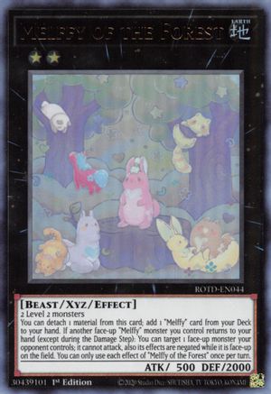 Melffy of the Forest (ROTD-EN044) - Rise of the Duelist 1st Edition - Premium Yugioh Single from Konami - Just $2.20! Shop now at Game Crave Tournament Store