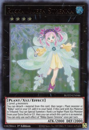 Rikka Queen Strenna (ROTD-EN046) - Rise of the Duelist 1st Edition - Premium Yugioh Single from Konami - Just $2.10! Shop now at Game Crave Tournament Store