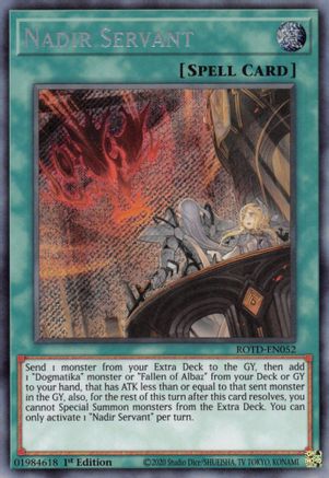 Nadir Servant (ROTD-EN052) - Rise of the Duelist 1st Edition - Premium Yugioh Single from Konami - Just $4.68! Shop now at Game Crave Tournament Store