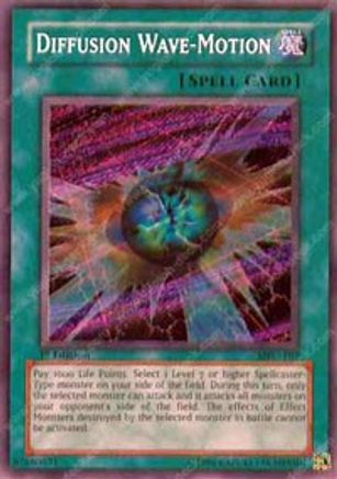 Diffusion Wave-Motion (MFC-107) - Magician's Force 1st Edition - Premium Yugioh Single from Konami - Just $7.92! Shop now at Game Crave Tournament Store
